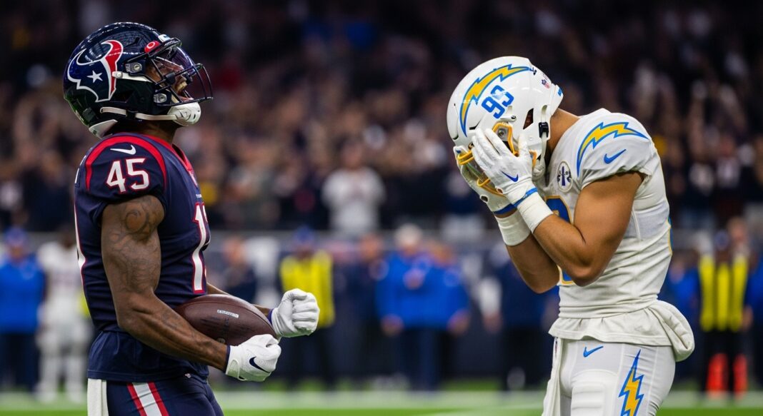chargers vs texans match player stats