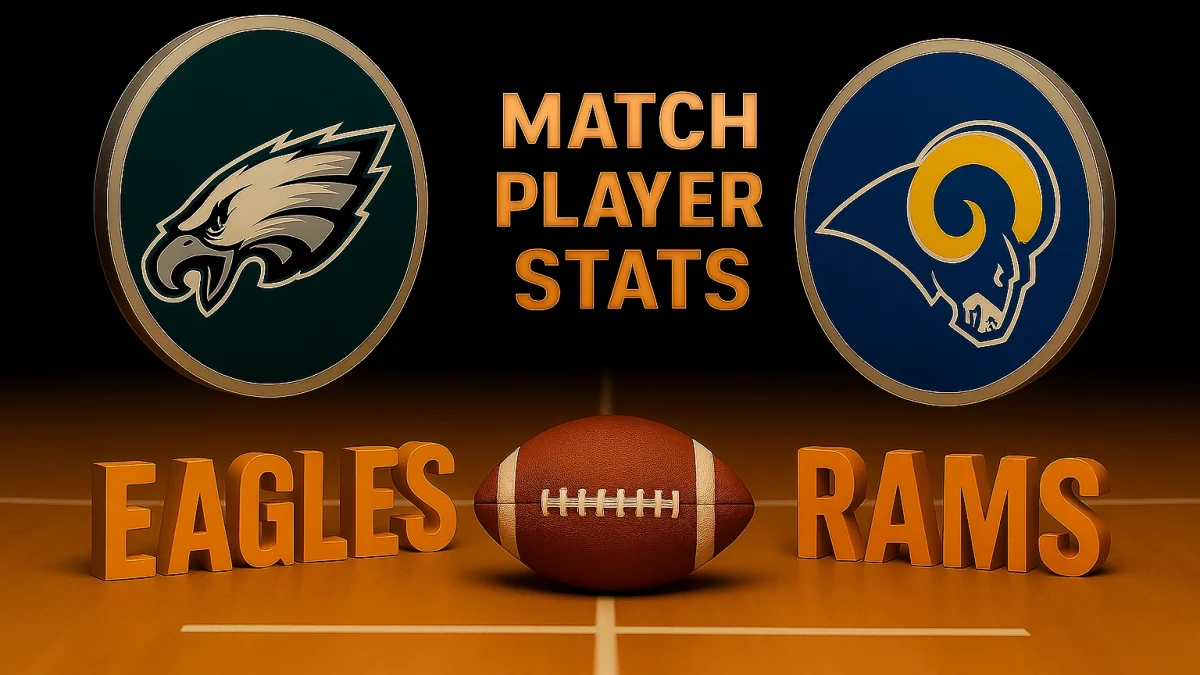 los angeles rams vs philadelphia eagles match player stats