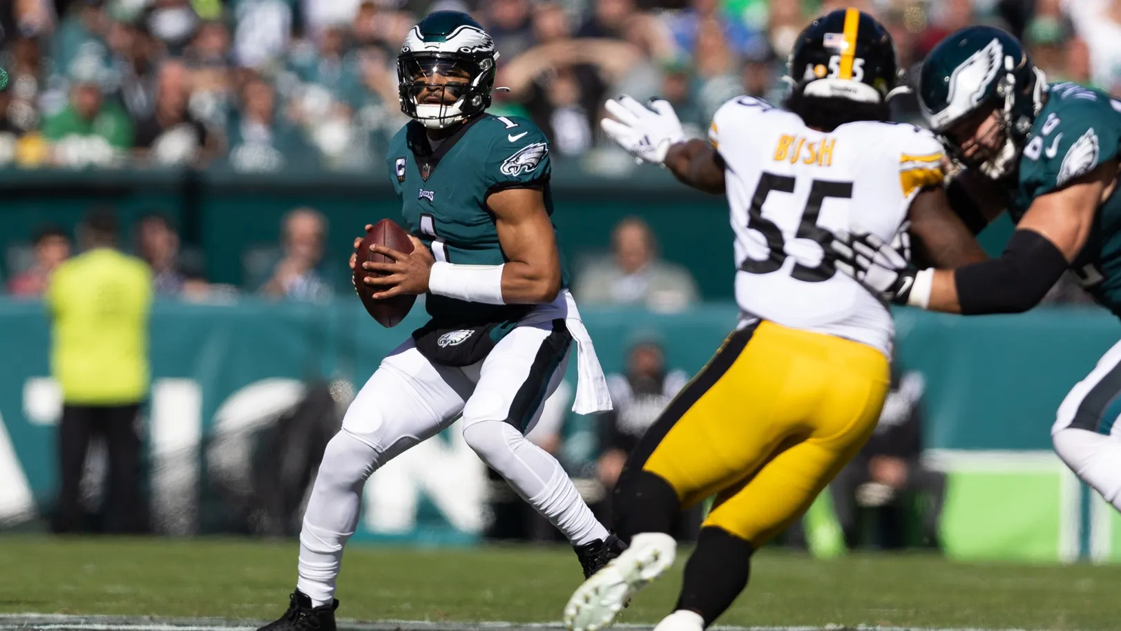 steelers vs philadelphia eagles match player stats