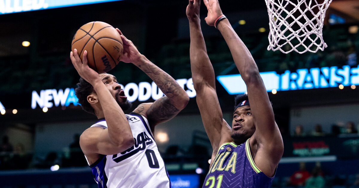 sacramento kings vs new orleans pelicans match player stats