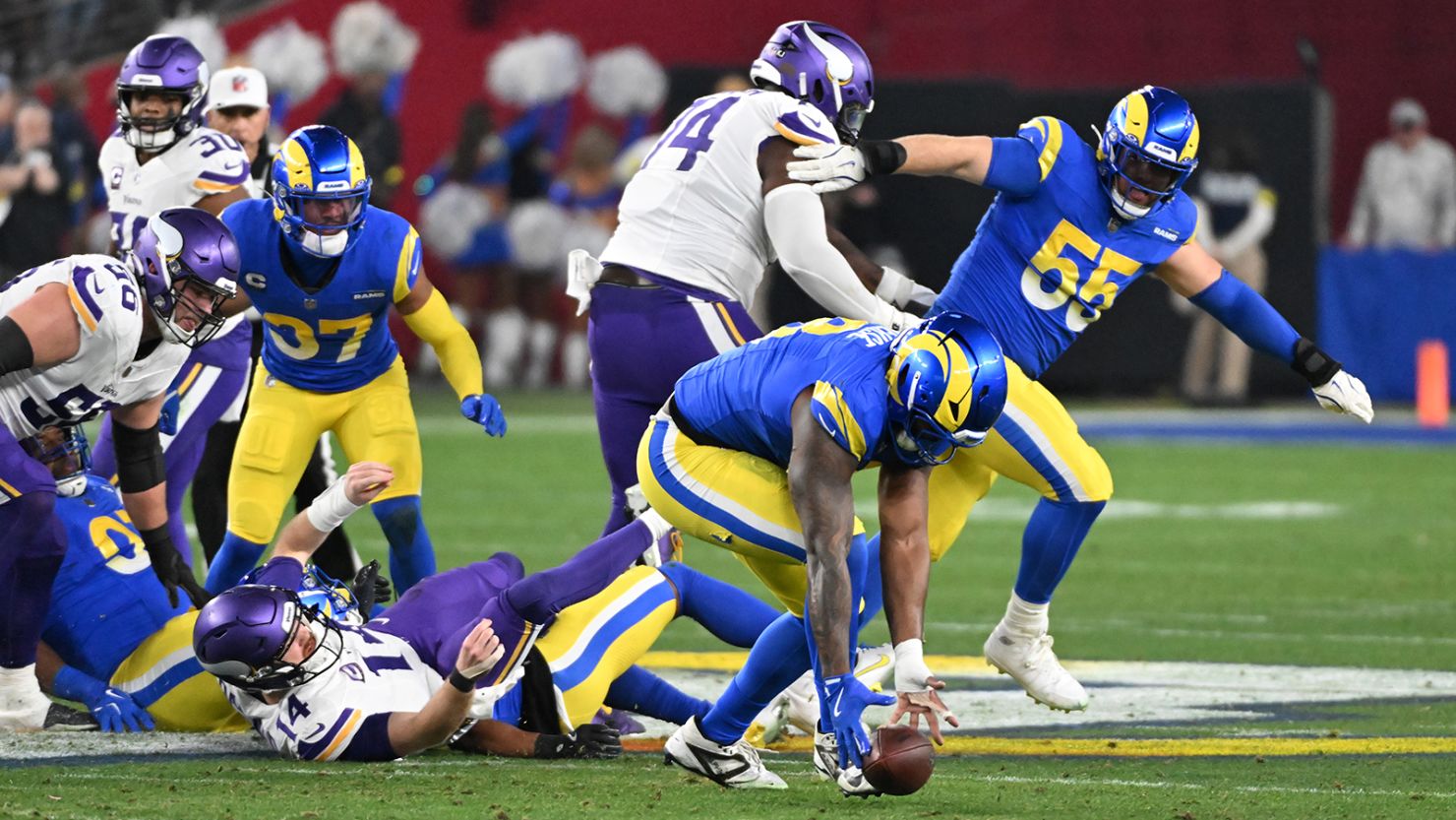 minnesota vikings vs los angeles rams match player stats