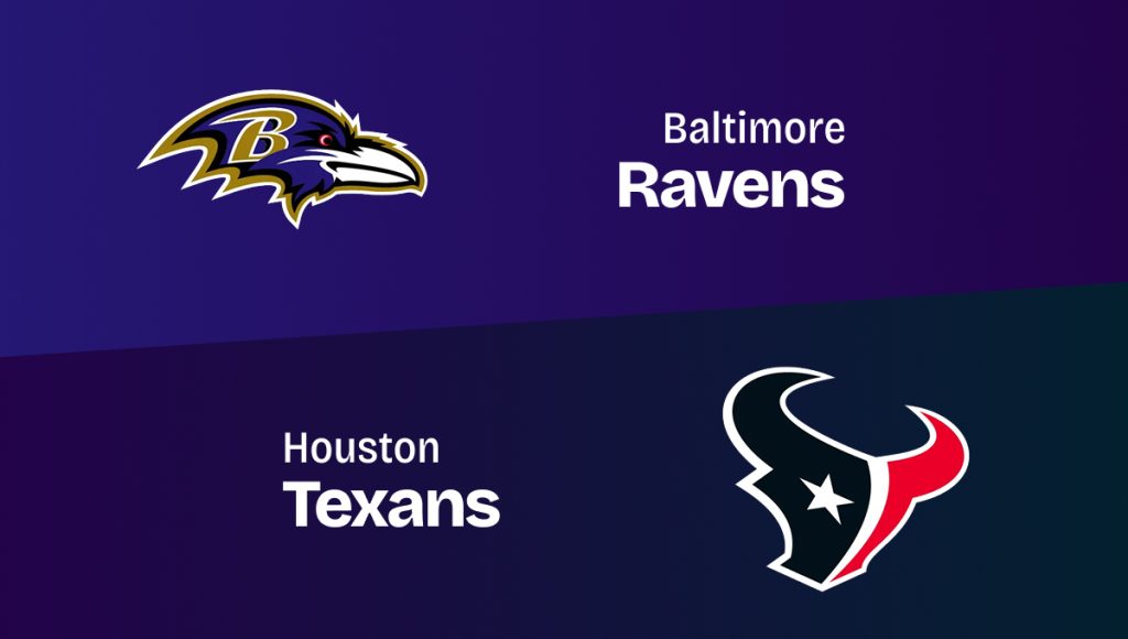 Baltimore Ravens vs Texans Match Player Stats